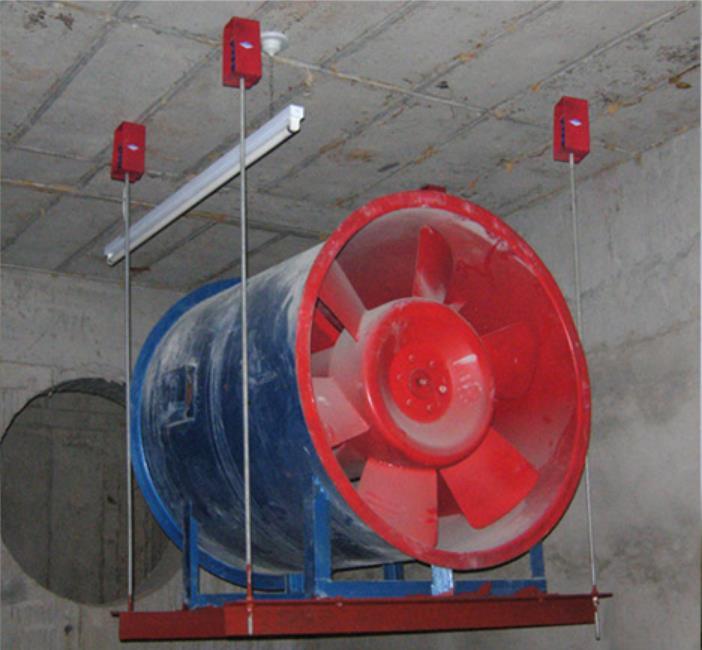 HVAC vibration isolation